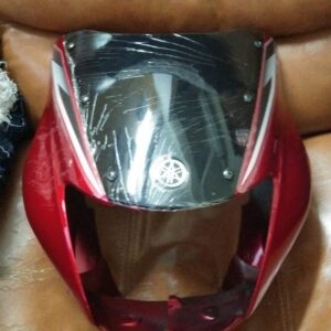 Yamaha Gladiator Headlight Visor Mask Fairing Red