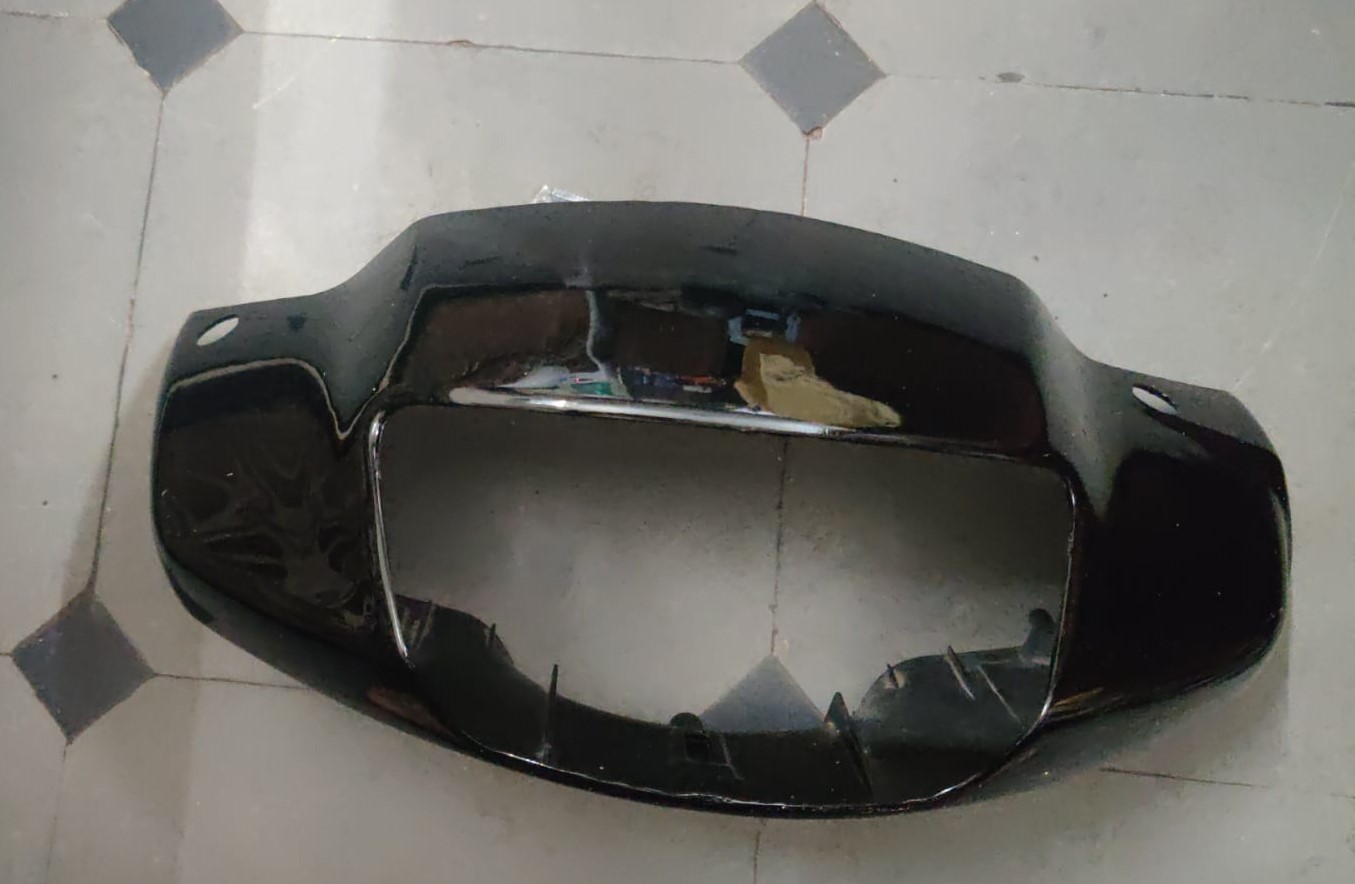 Hero Eterno Headlight Visor Mask Fairing Black