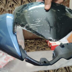 Honda Activa 125 Headlight Visor Mask Fairing Blue