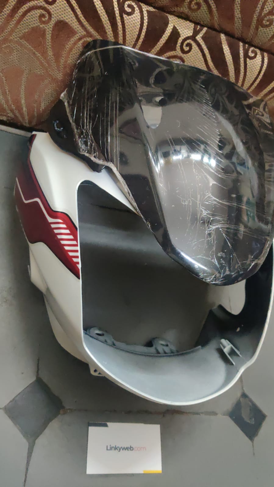 TVS Phoenix Headlight Visor Mask Fairing