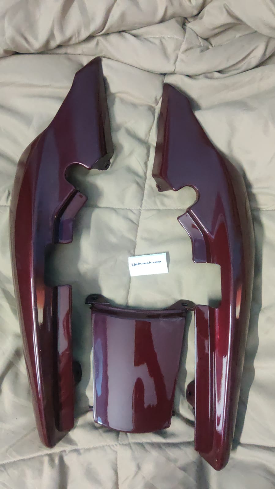 Yamaha Crux Tail Panel Maroon
