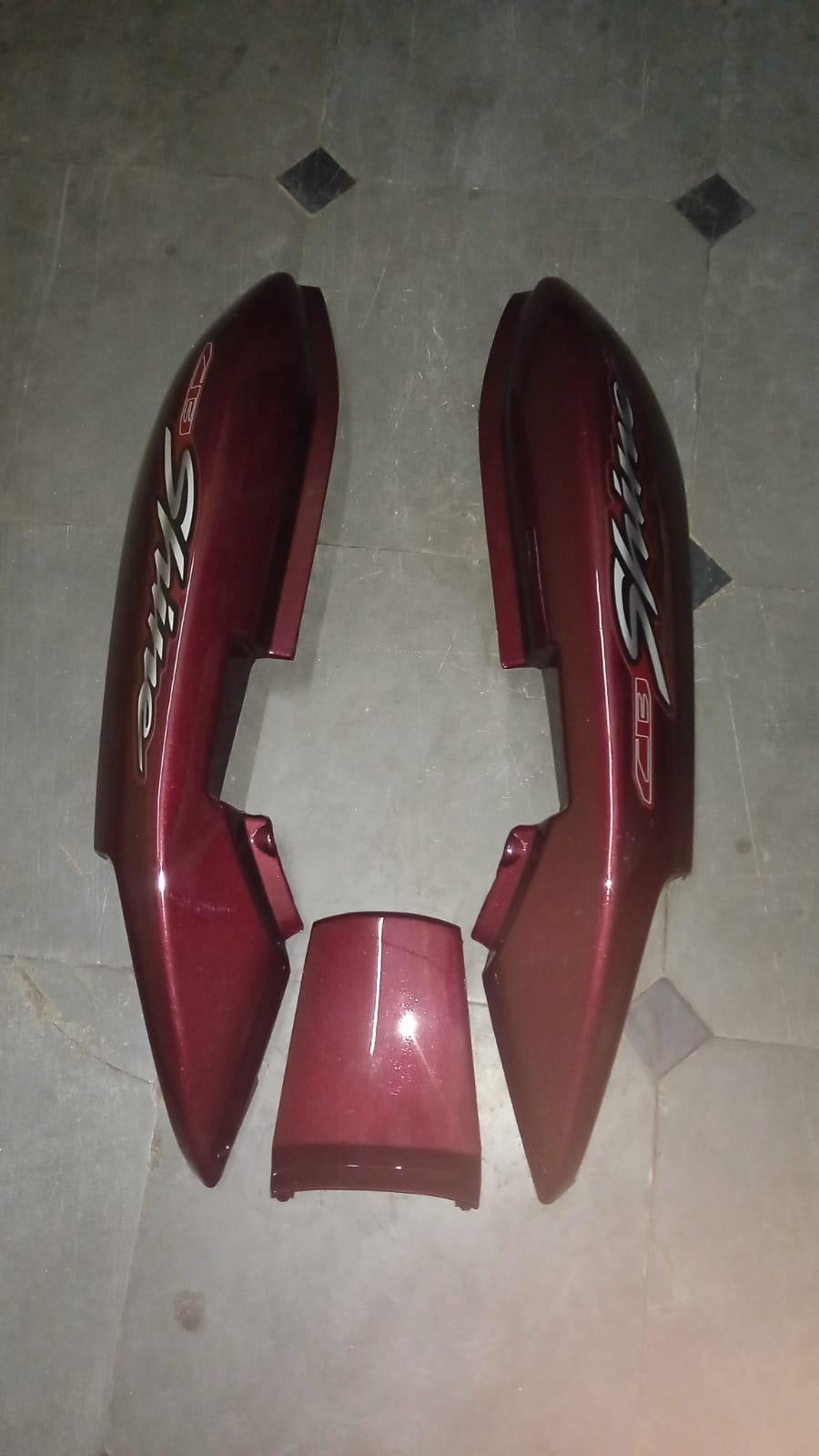 Honda CB Shine Tail Panel Maroon