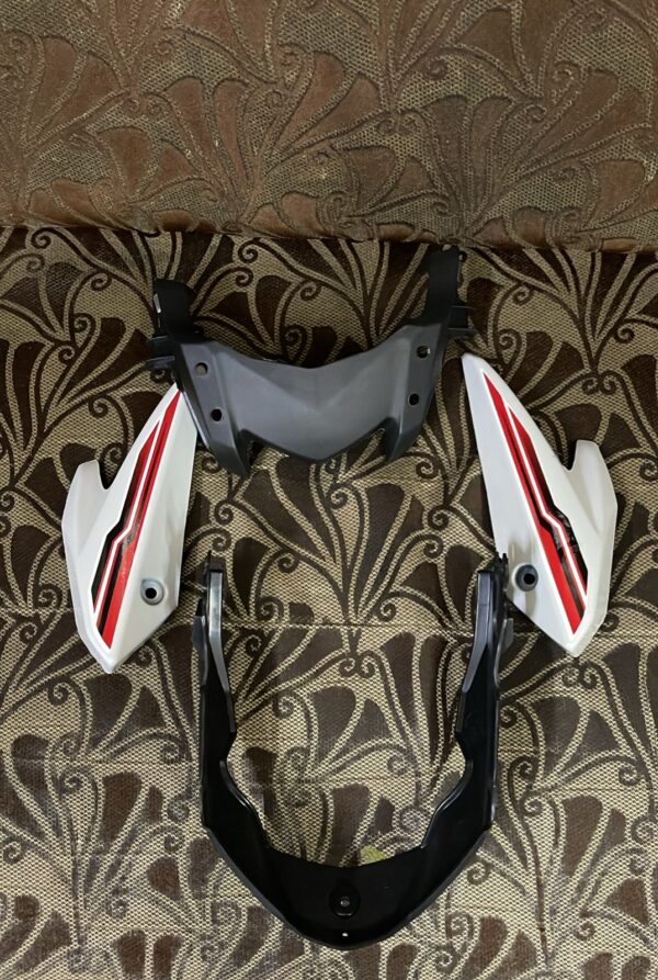 Yamaha FZ-S V2 Headlight Visor Mask Fairing White