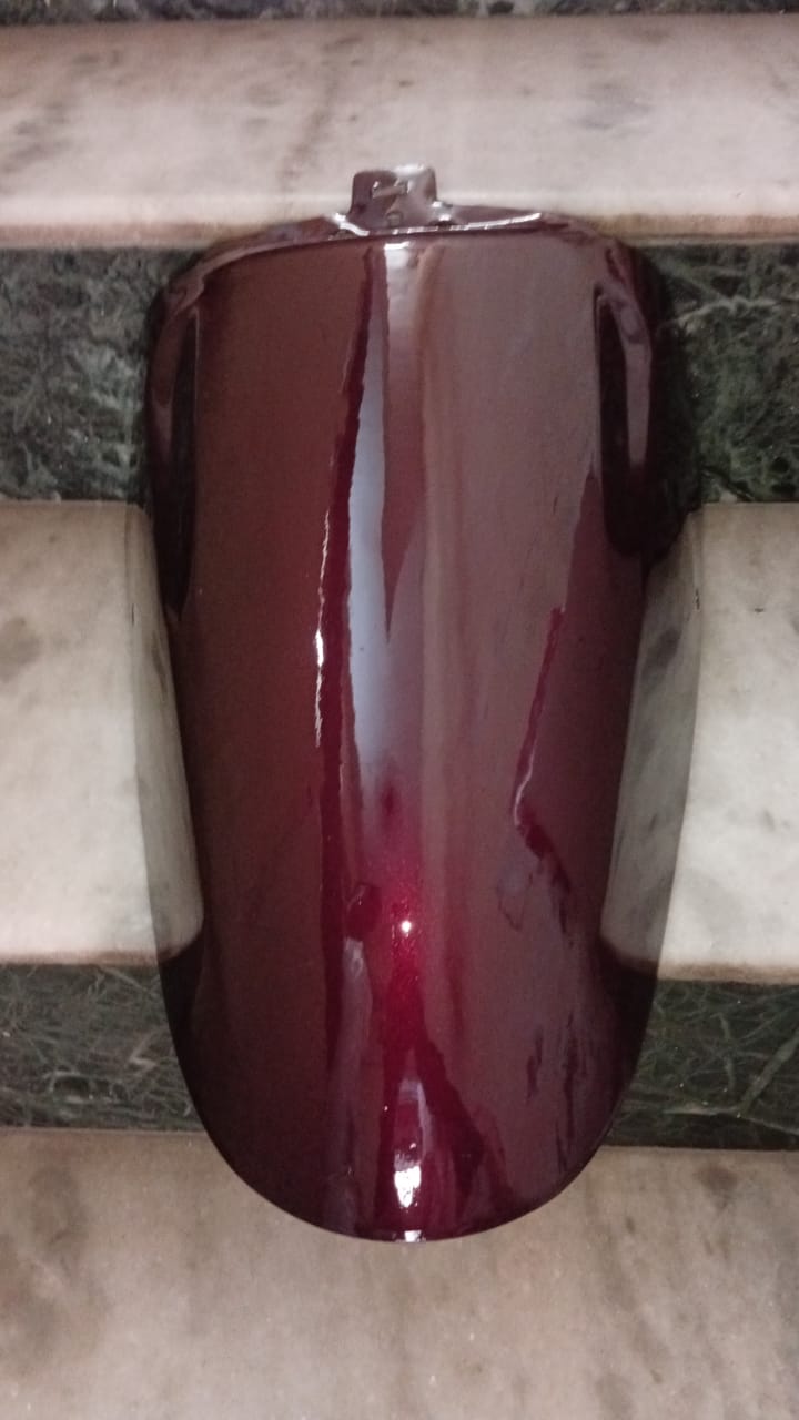 Honda Aviator Mudguard Maroon