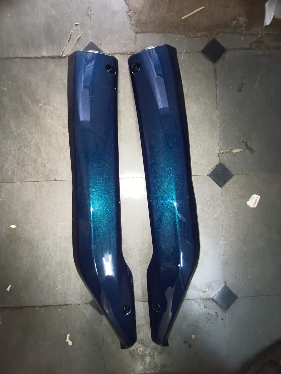 TVS Jupiter Foot Trim C Blue
