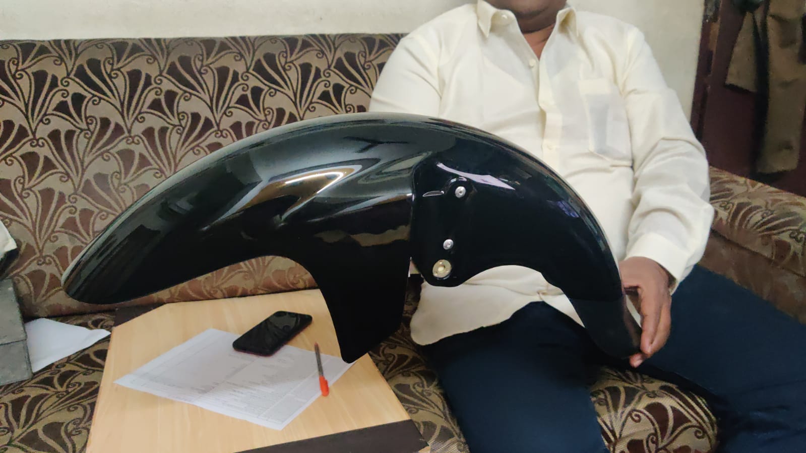 Yamaha Alba Mudguard Black