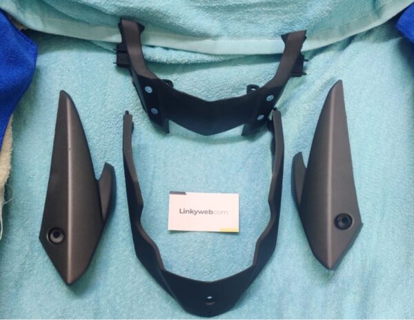 Yamaha FZ V2 Headlight Visor Mask Fairing Grey