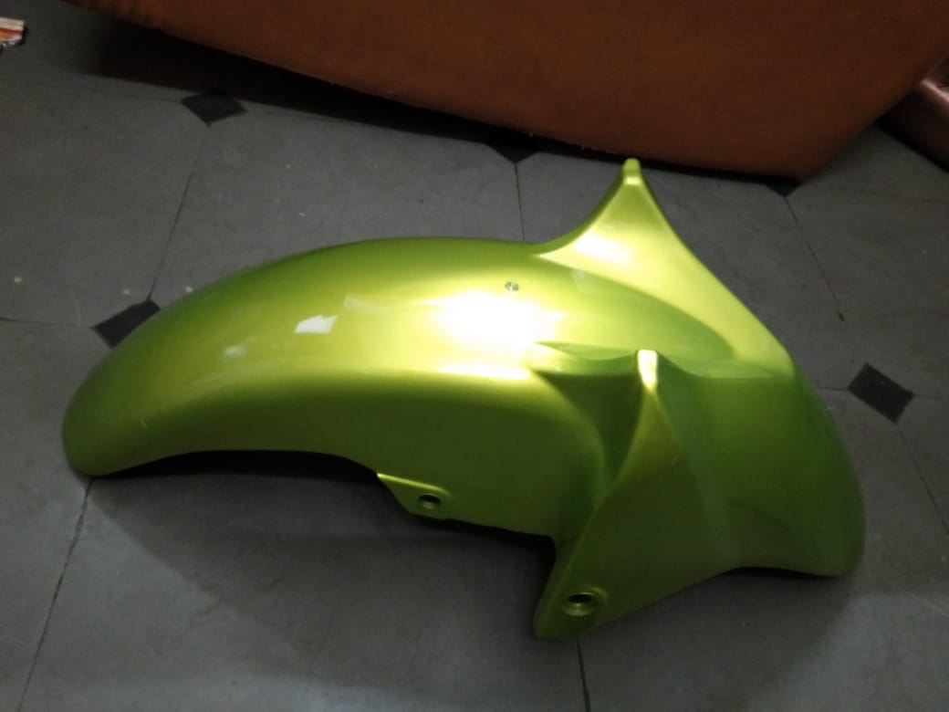 Yamaha FZS Front Mudguard Green