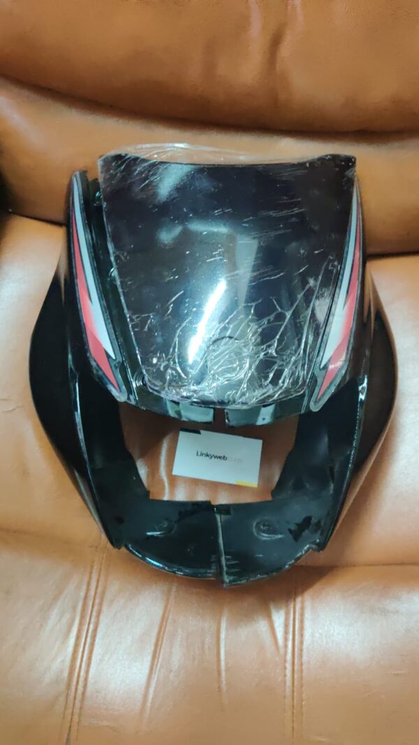 Yamaha Gladiator Headlight Visor Mask Fairing Black