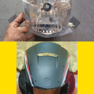 Yamaha Gladiator Visor and Head light Linkyweb.com Yamaha Gladiator SS Headlight Visor and Black Combo