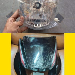 Yamaha Gladiator Visor and Head light Linkyweb.com (4) Yamaha Gladiator Headlight Visor and Black Combo