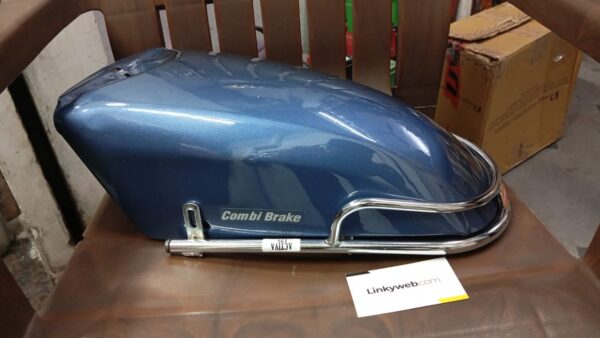 Honda Activa 125 Front Mudguard Metal with Bumper Blue