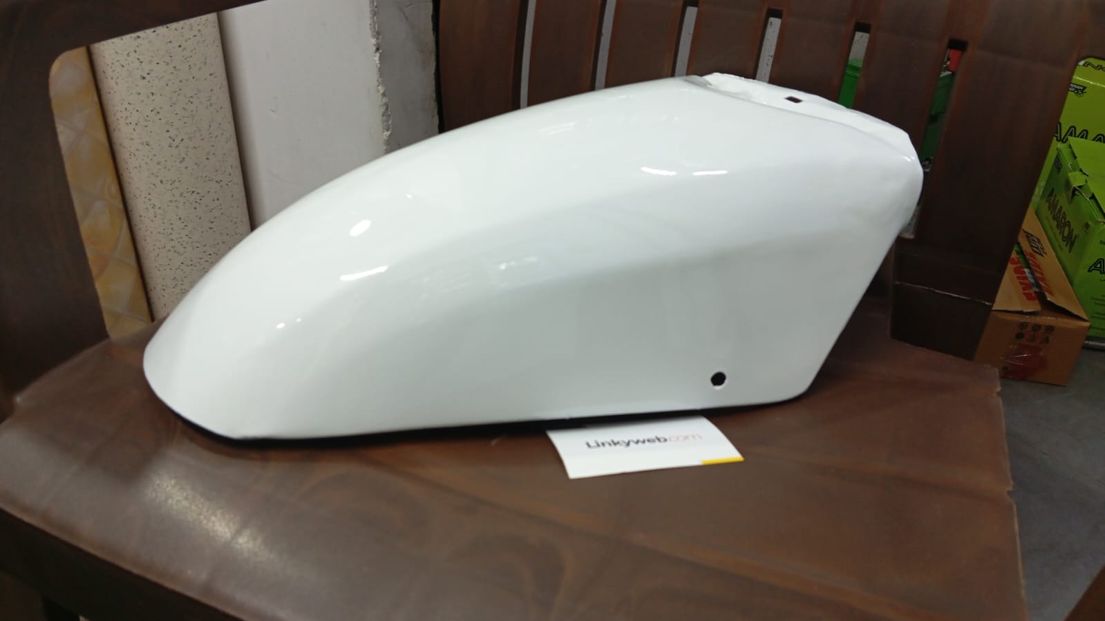 Activa 125 white mudguard metal front fender replacement part