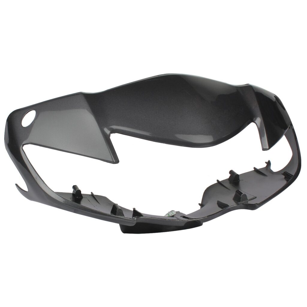 activa 4g headlight visor in glossy paint finish displayed on a white background