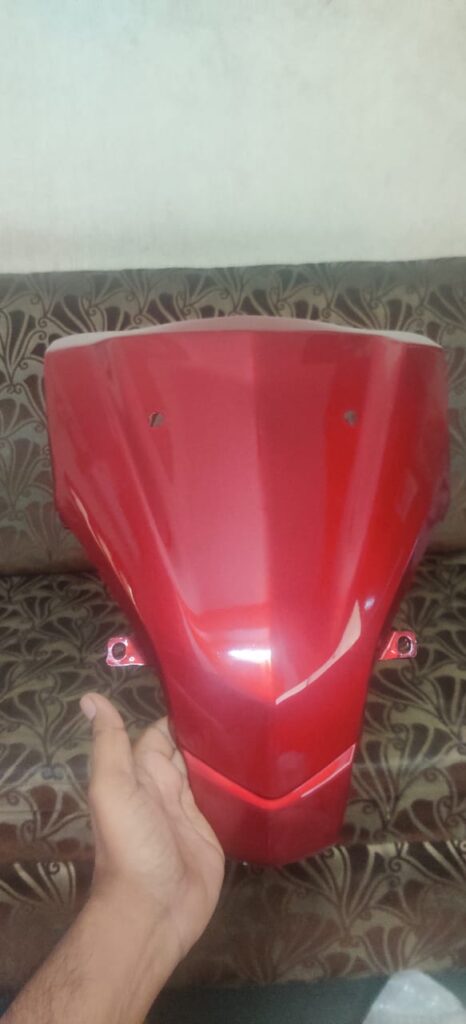 Activa 5g front nose red replacement fiber panel for scooter
