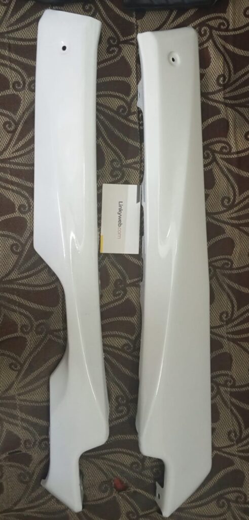 durable metal activa 6g foot trim for scooter floorboard protection