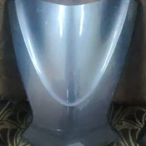 activa i front nose metallic grey replacement fiber body panel