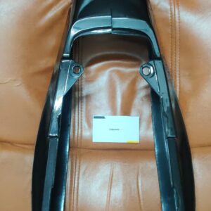 Glossy black and red bajaj caliber 115 tail panel replacement part