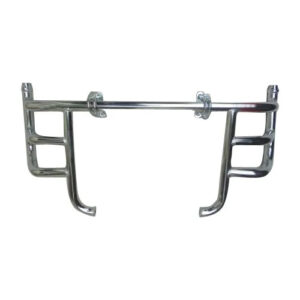 durable bajaj ct 100 leg guard for motorcycle safety and engine protection