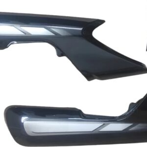 Hero HF Deluxe Tail Panel Black Silver