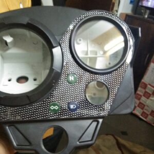 Black plastic cbz xtreme meter case dashboard housing for motorcycle