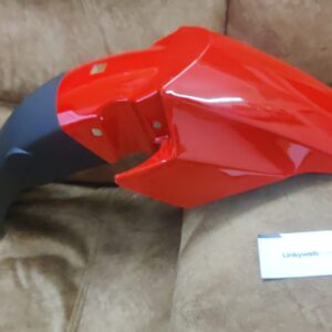 CBZ Xtreme T2 red mudguard front fender made of durable fiber material