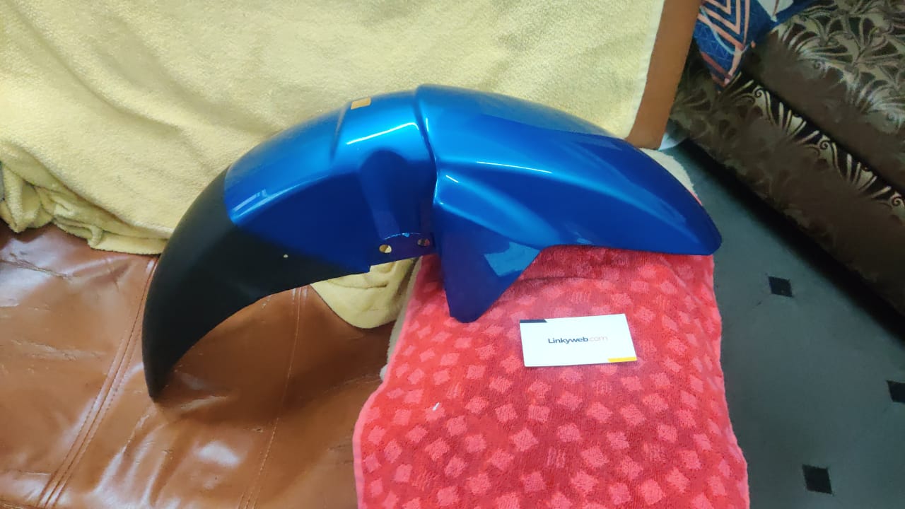 Hero Glamour Front Mudguard Blue