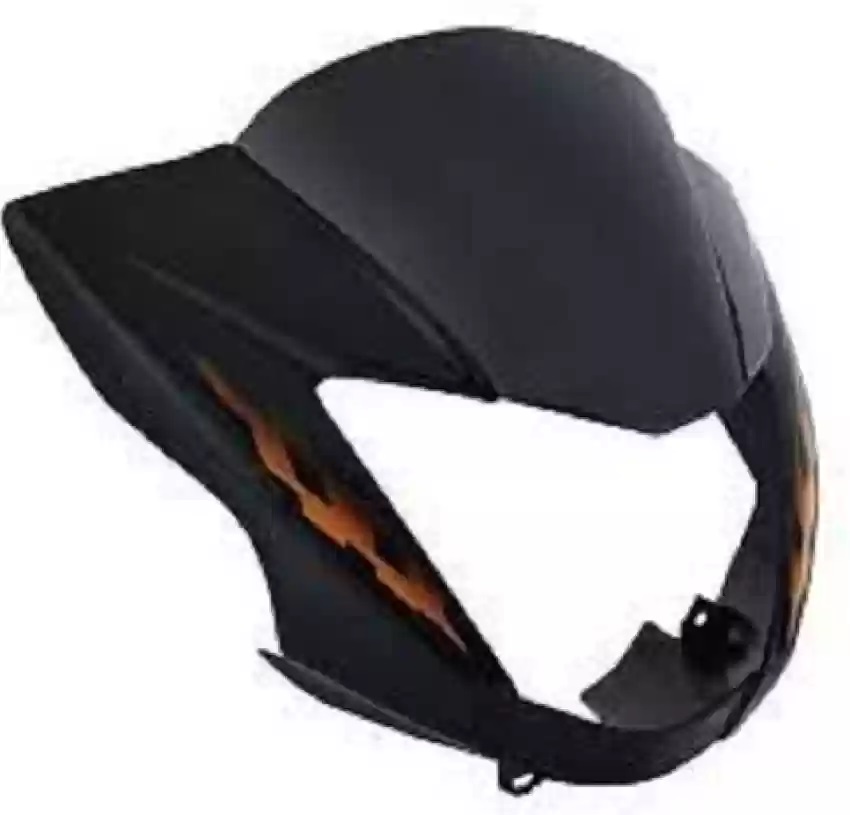 Hero Glamour Headlight Visor Mask Fairing Orange