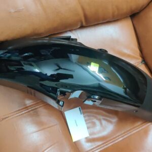 Hero Achiever Front Mudguard Black viewed from the front showing finish and design