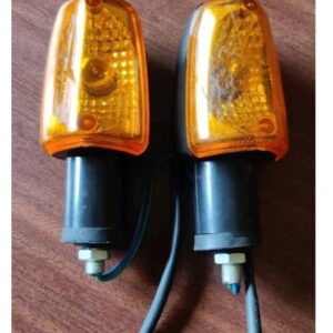 Hero achiever indicators set of 2 mounted on a motorcycle