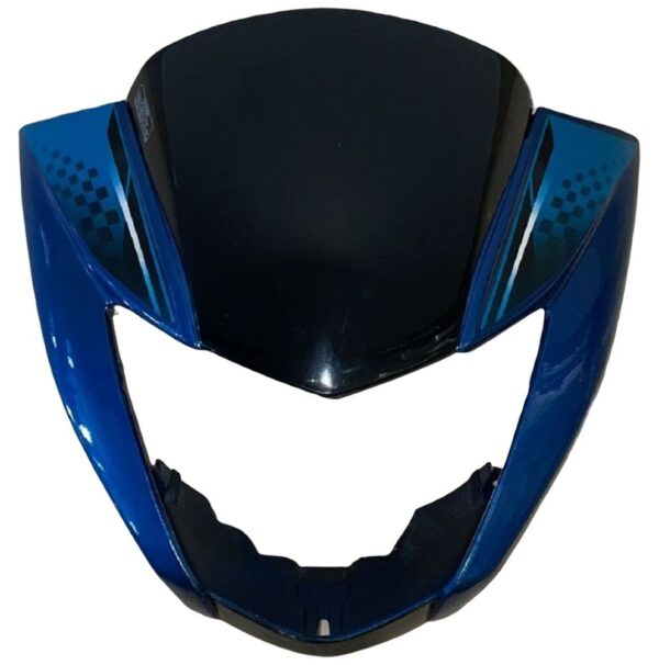 Hero Glamour Headlight Visor Mask Fairing Blue