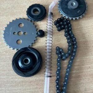 Hero glamour timing chain kit featuring DID chain and steel sprockets