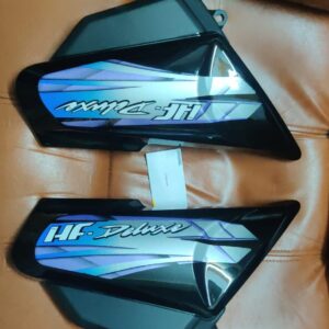 Hero hf deluxe side panel black purple set with matching stickers