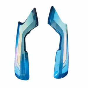 Hero hf tail panel in blue silver finish