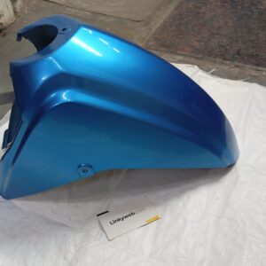 Hero Maestro Blue Mudguard front fiber fender displayed for scooter upgrade