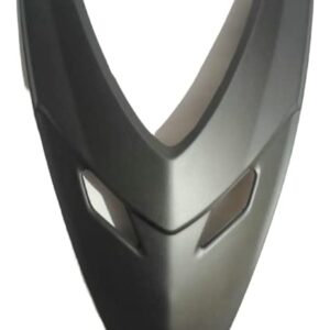 Hero Maestro Edge Front Nose Matte Grey viewed from the front angle