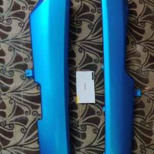 Hero maestro foot guard trim blue made of durable ABS plastic with glossy finish
