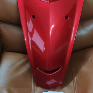hero maestro front nose red made of durable fiber material displayed on a clean background