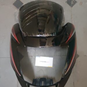 hero passion headlight visor made of durable fiber material for motorcycles