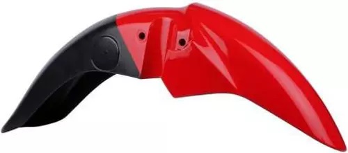 hero passion plus front mudguard made of durable fiber material