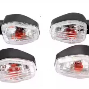hf deluxe indicators set of 4 installed on a motorcycle
