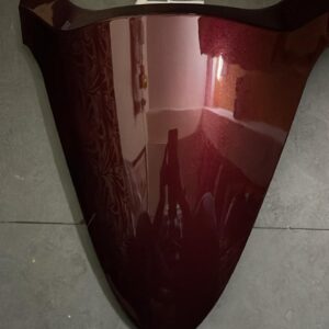 Honda Aviator Front Nose Maroon fiber body panel viewed from the front