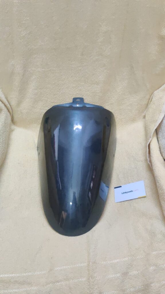 honda aviator grey mudguard made of durable fiber material