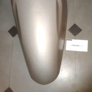 Honda aviator mudguard light grey front view showing smooth fiber finish