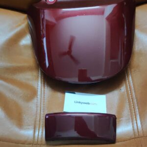 honda aviator tail light lower plate maroon finish