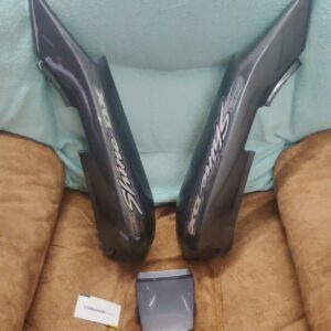 Honda Shine Grey Tail Panel made of durable ABS plastic for rear side body cover