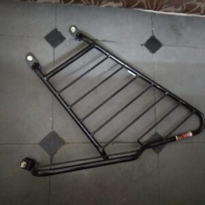 Honda Twister Saree Guard showing sturdy metal design for rear wheel safety
