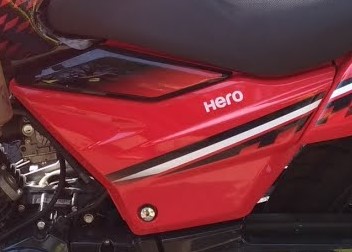Hero Glamour i3s Side Panel Red