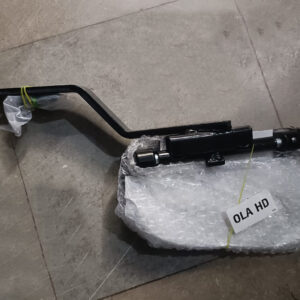 ola electric lady foot rest mounted on an ola s1 pro scooter
