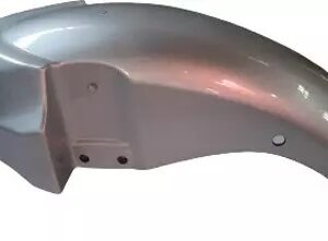 Hero HF Deluxe Front Mudguard Silver